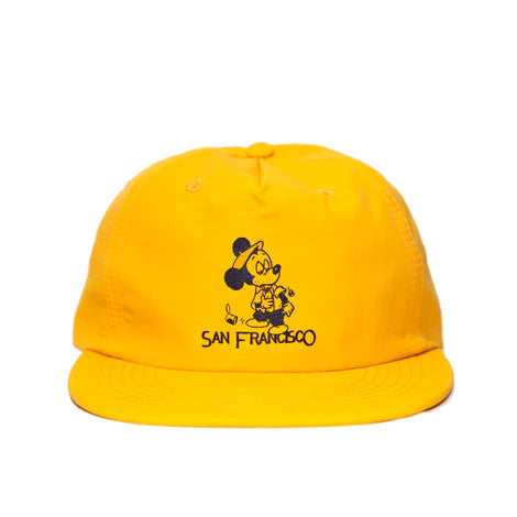 Snack Seein The Sights S.F. Hat - Yellow Nylon