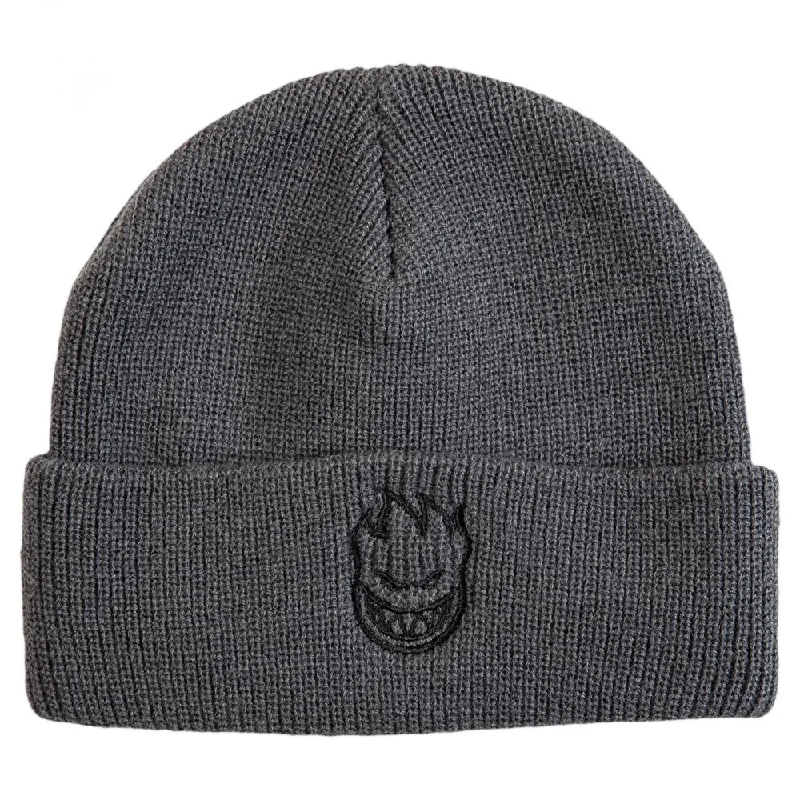 Spitfire Bighead Cuff Beanie - Charcoal