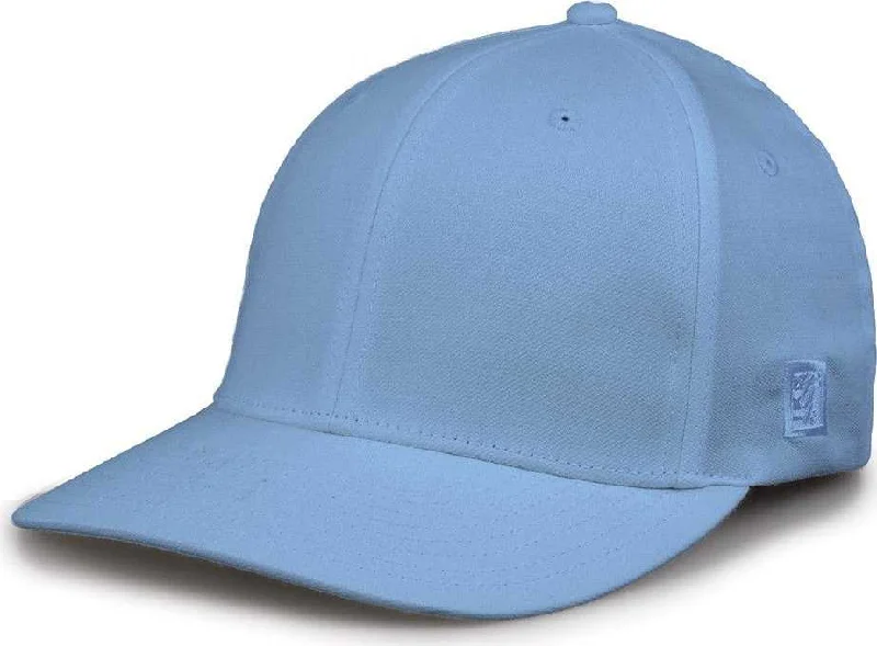 The Game GB514 Tri Blend Stretch Fit Cap - Columbia Blue