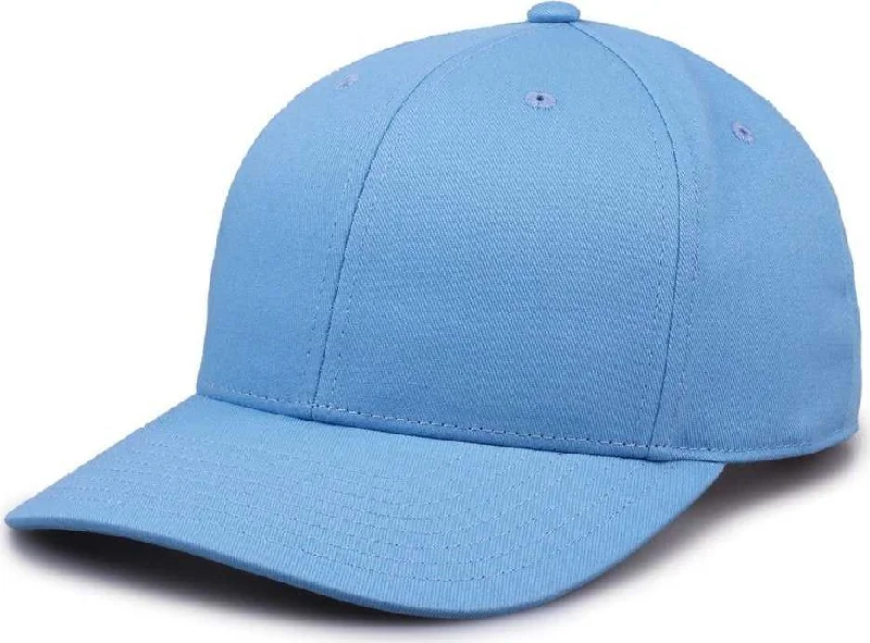 The Game GB515 Twill Snapback Cap - Columbia Blue