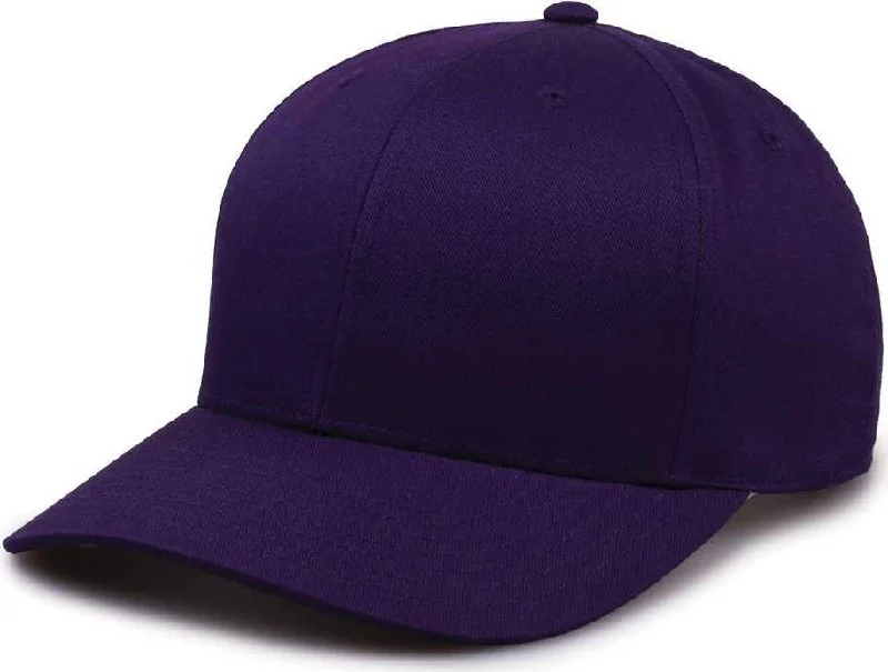 The Game GB515 Twill Snapback Cap - Purple