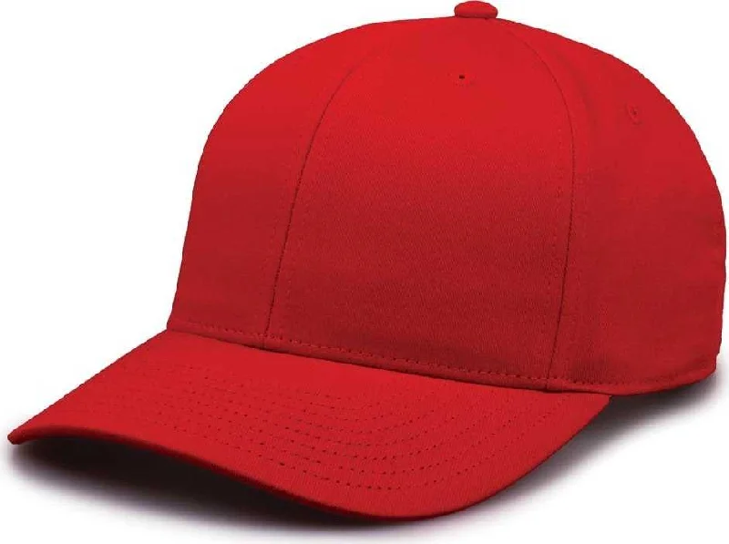 The Game GB515 Twill Snapback Cap - Red