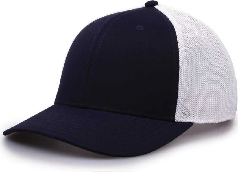 The Game GB518 Everyday Trucker Cap - Navy White