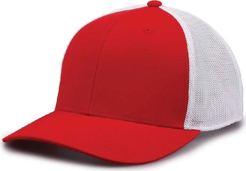 The Game GB518 Everyday Trucker Cap - Red White