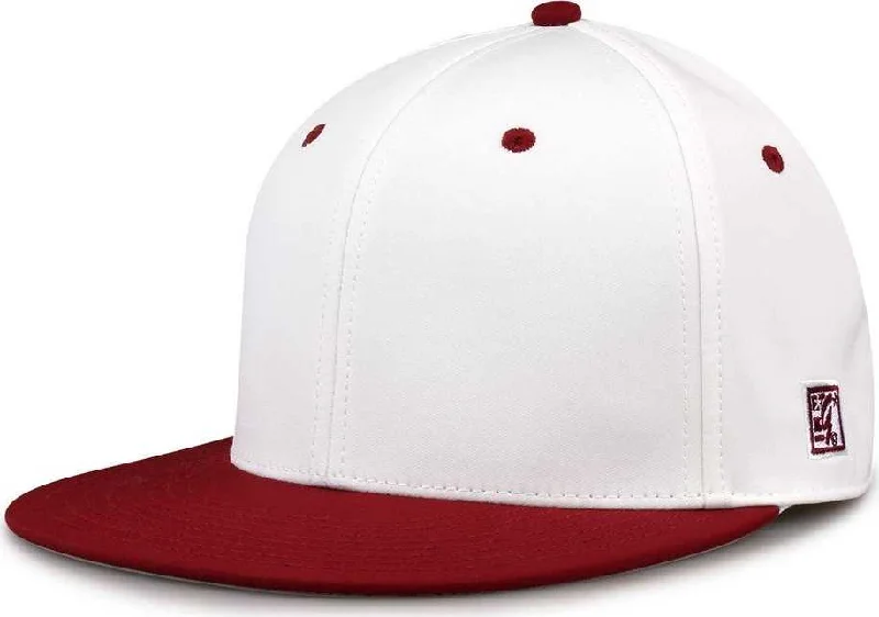 The Game GB997 Pro Shape GameChanger Cap - White Cardinal