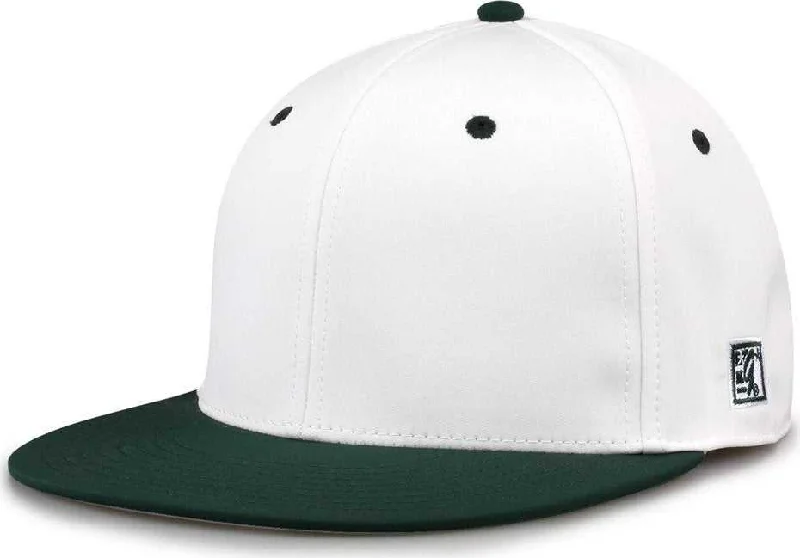 The Game GB997 Pro Shape GameChanger Cap - White Dark Green