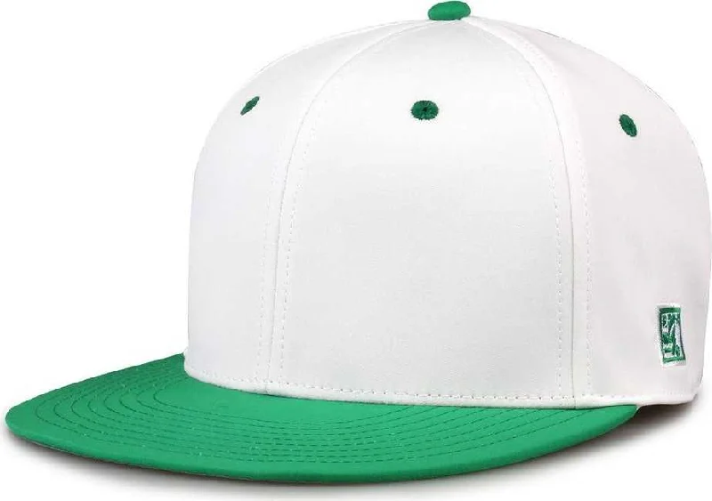 The Game GB997 Pro Shape GameChanger Cap - White Kelly Green