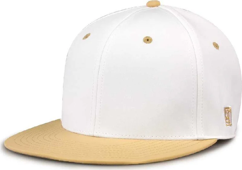 The Game GB997 Pro Shape GameChanger Cap - White Vegas Gold