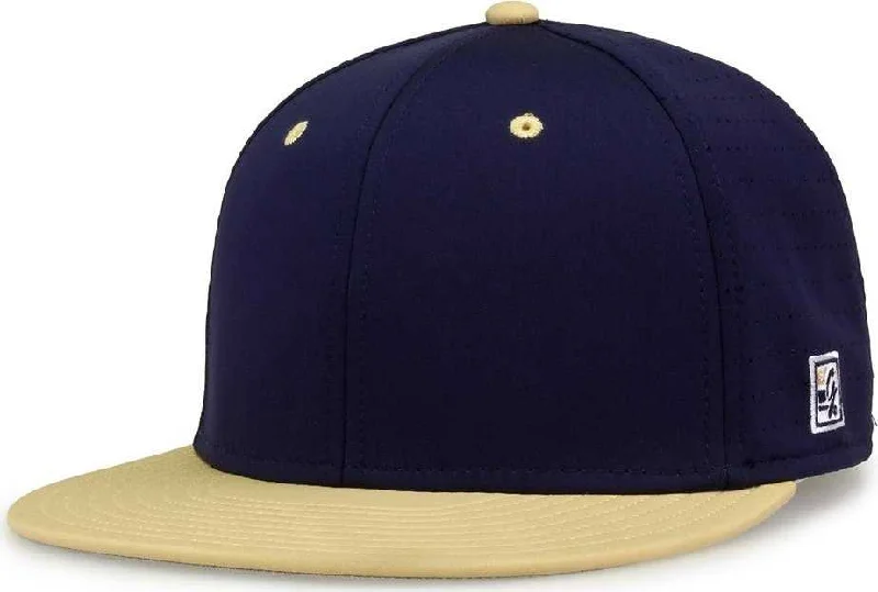 The Game GB998 Perforated GameChanger Cap - Navy Vegas Gold