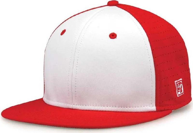 The Game GB998 Perforated GameChanger Cap - Red White