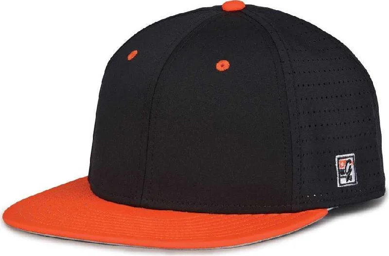 The Game GB999 Low Pro Perforated GameChanger Cap - Black Orange