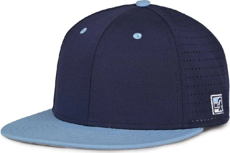 The Game GB999 Low Pro Perforated GameChanger Cap - Navy Columbia Blue