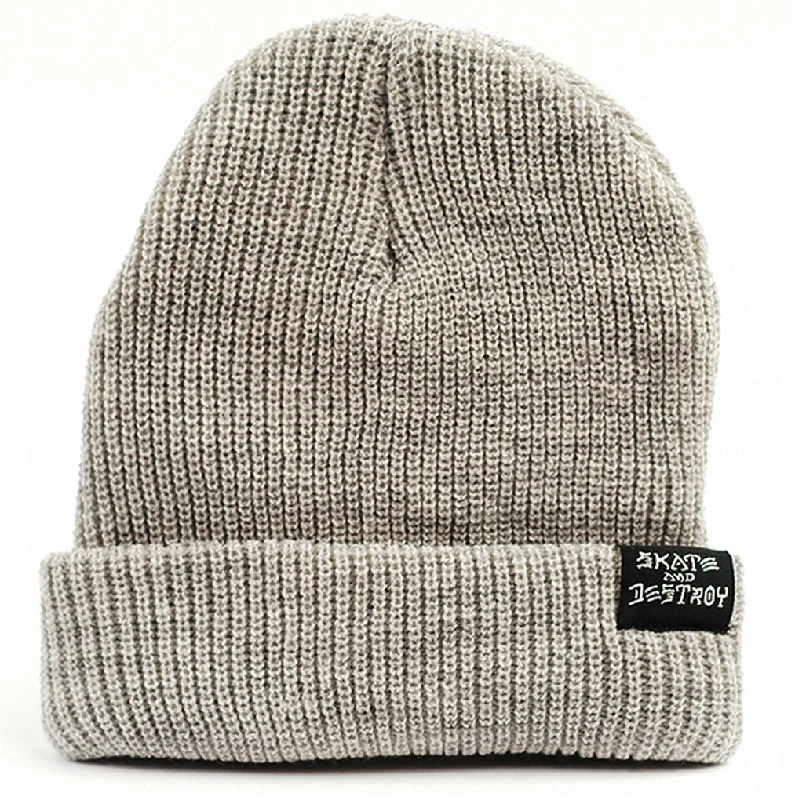 Thrasher Beanie Skate & Destroy grey