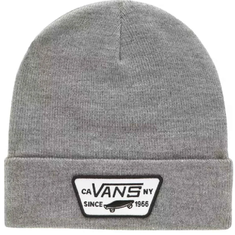 Vans Milford Beanie Black Heather Grey