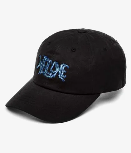 Welcome Skateboards Black Lodge Dad Cap - Black