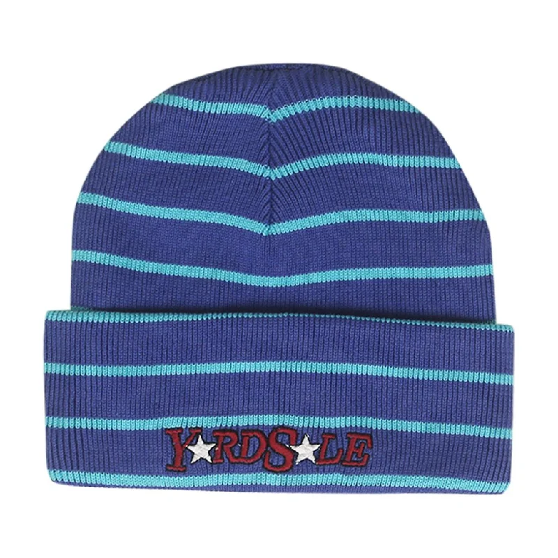 Yardsale Magic Stripe Beanie (Purple/Blue)