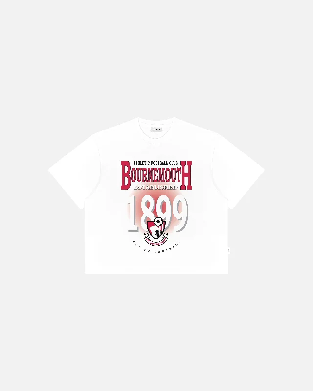 Bournemouth Retro Graphic Crop Fit Tee