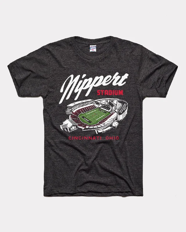 Cincinnati Nippert Stadium Black T-Shirt