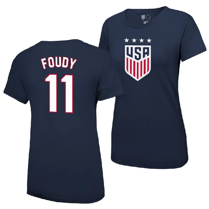 Julie Foudy 1999 USWNT Women's 4 Star T-Shirt