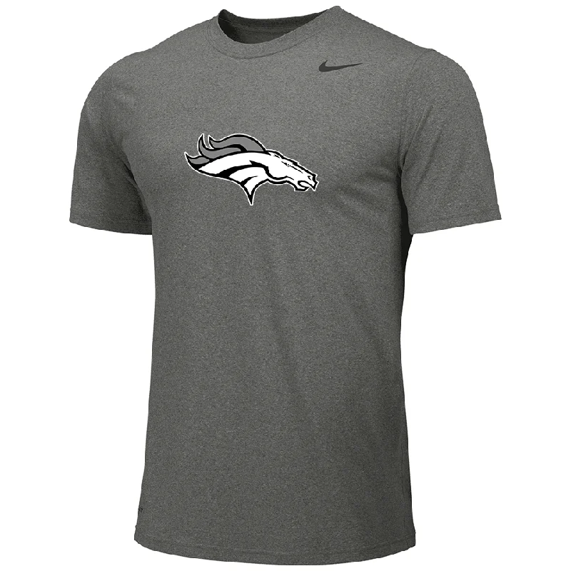 Eagle High School Nike DriFIT Men's Tee S/S - Mustang Logo GW