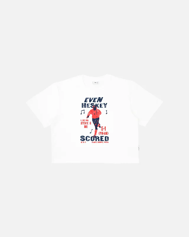 Even Heskey Scored Crop Fit Tee