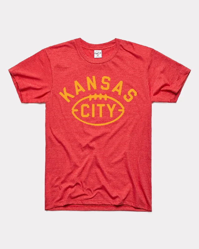 Kansas City Arch Football Red T-Shirt