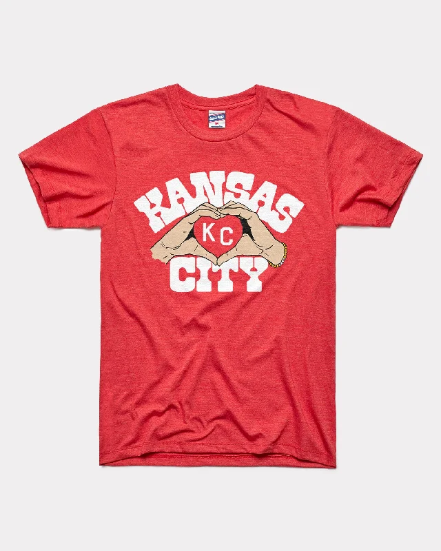 KC Heart Hands Red T-Shirt