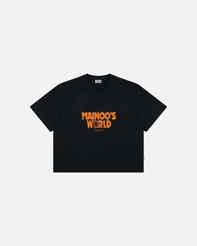 Mainoo's World Crop Fit Tee