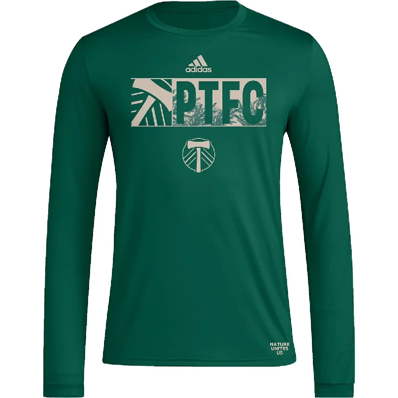 Portland Timbers Longsleeve Pregame Tee [Men's]