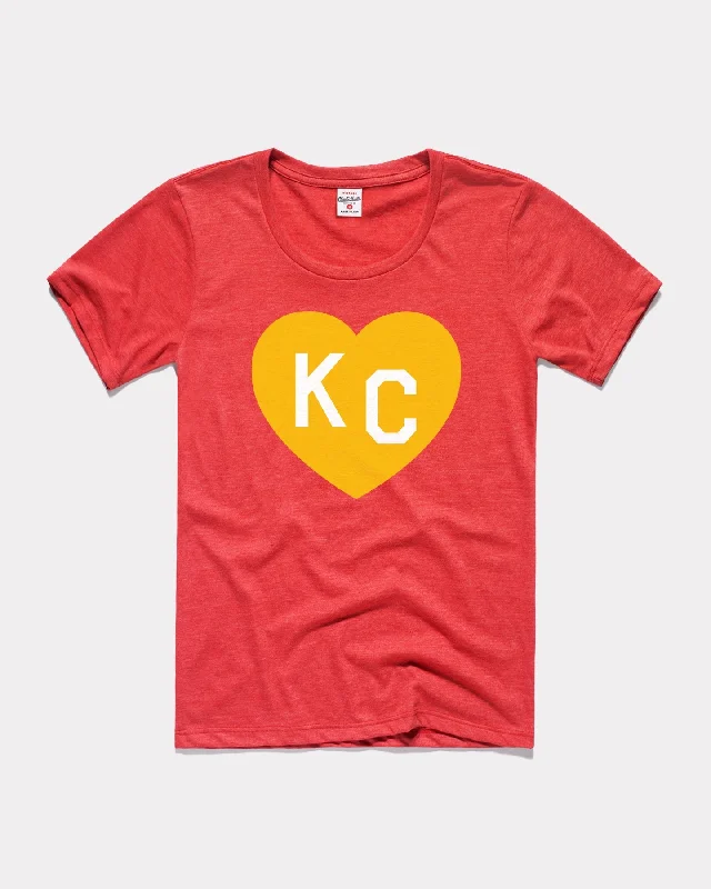 Red KC Heart Women's T-Shirt