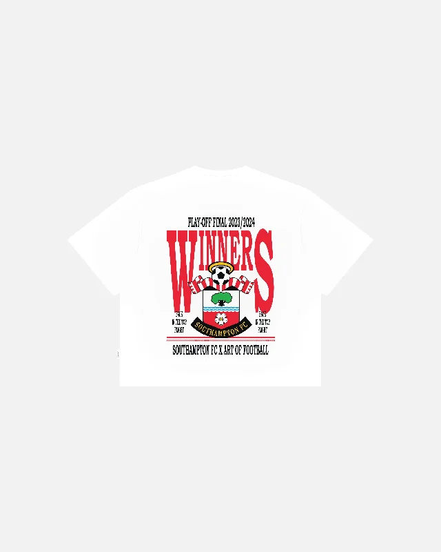 Saints Are Going Up Crop Fit Tee