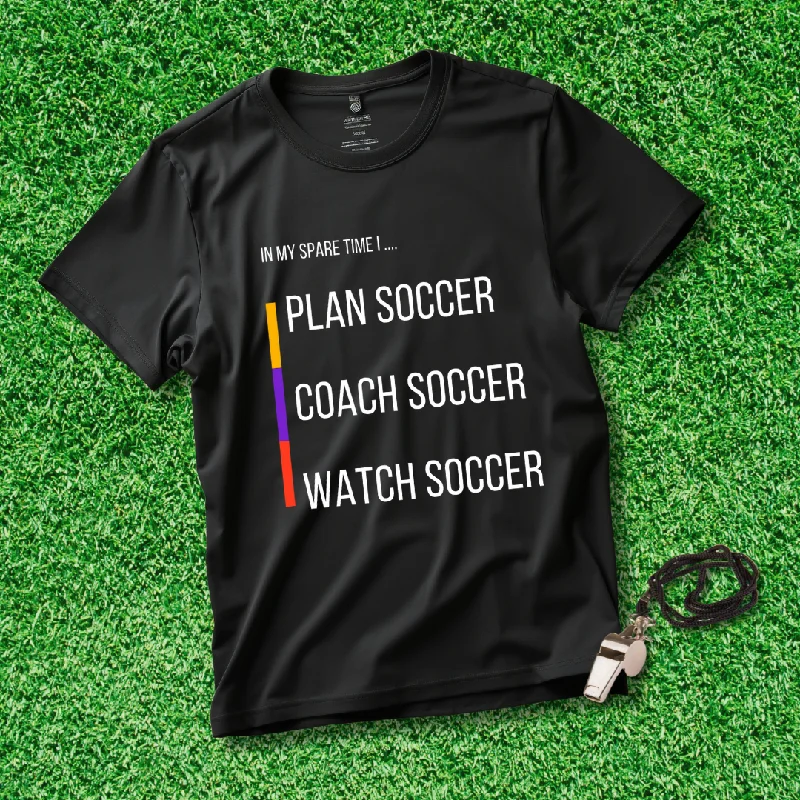 Short Sleeve T-Shirt In My Spare Time Soccer Tee