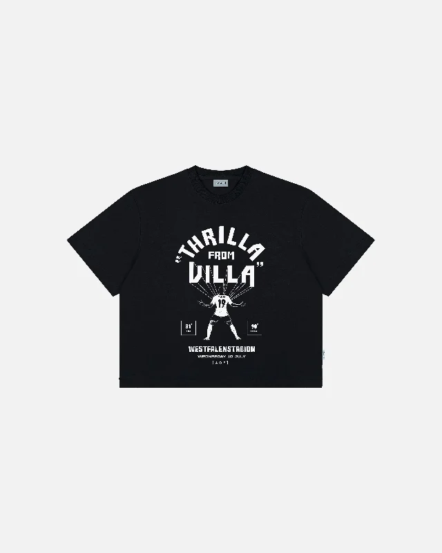 Thrilla from Villa Crop Fit Tee