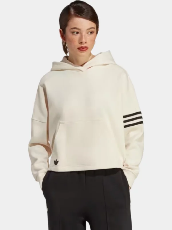 Adidas Neuclassics Women Original Hoody Wonder White