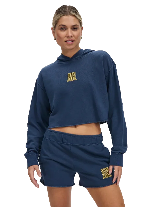 Australia Women's French Terry Pullover Hoodie (DN3459-451)