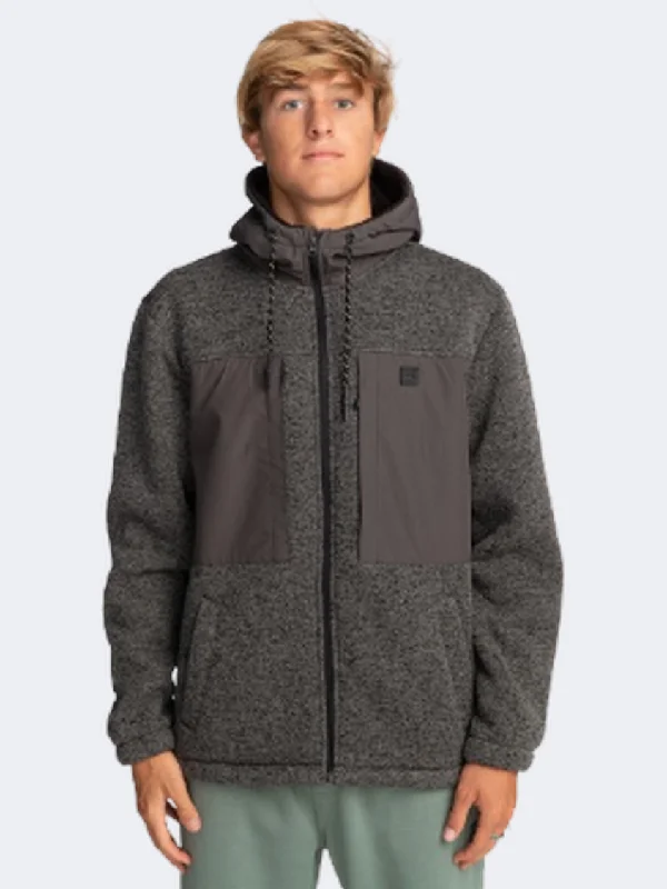 Billabong Boundary Sherpa Men Lifestyle Hoody Black Heather