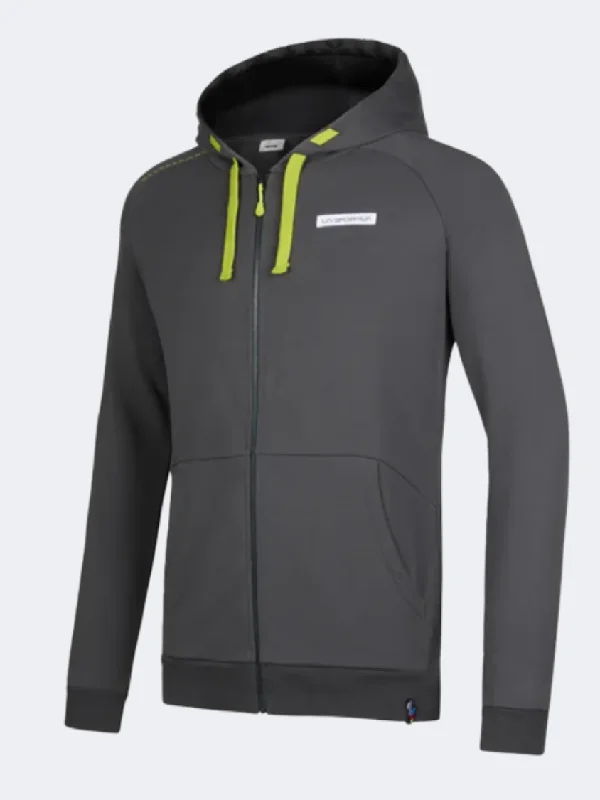 La Sportiva Kaos Men Climbg Hoody Carbon/Lime Punch