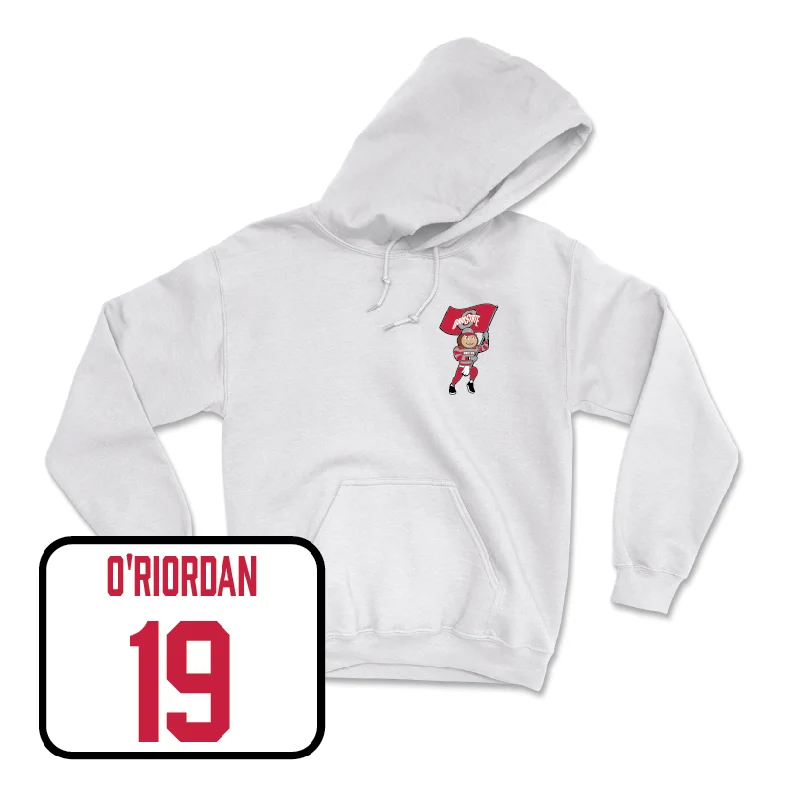 Men's Volleyball White Brutus Hoodie  - Jack O’Riordan