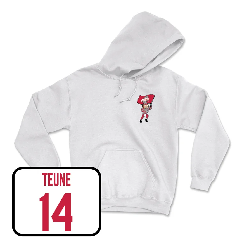 Men's Volleyball White Brutus Hoodie - Kyle Teune