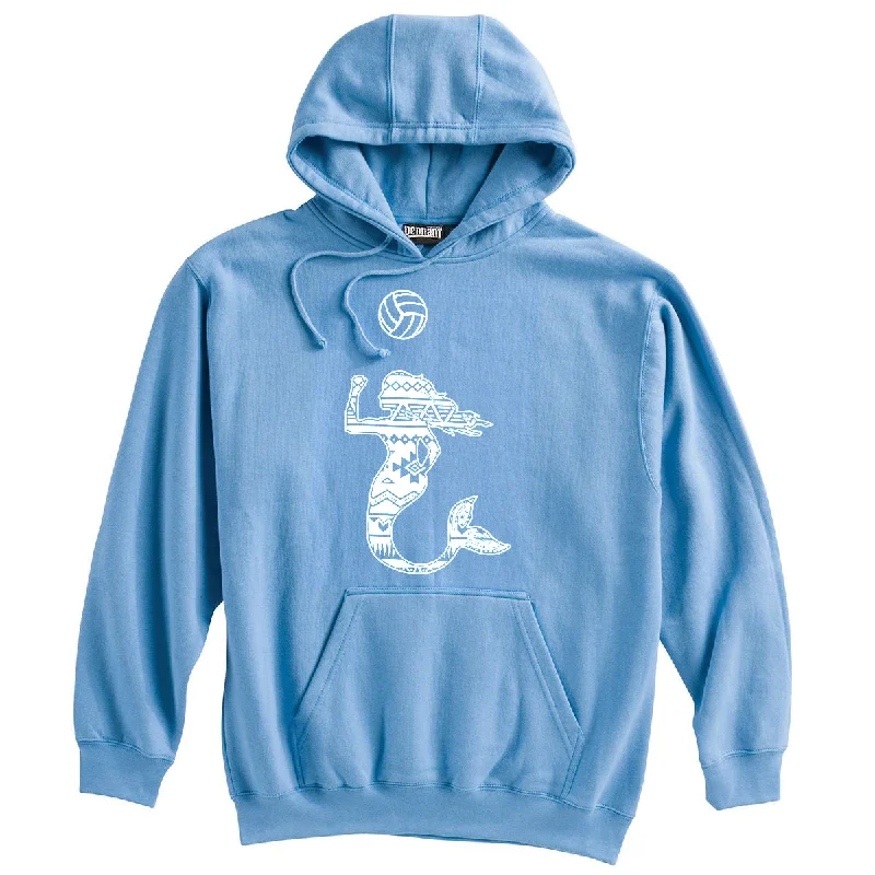 Mermaid with Volleyball  Heavyweight Hoodie