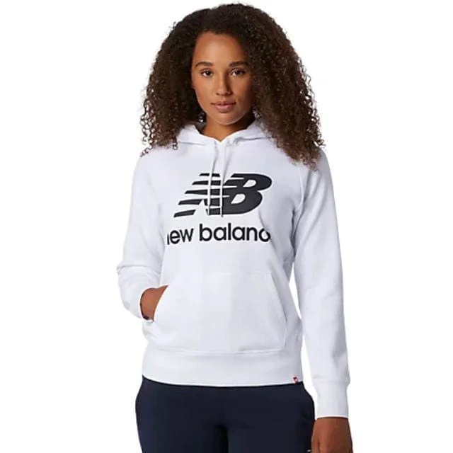 New Balance Pullover Women Lifestyle Hoody White/Black