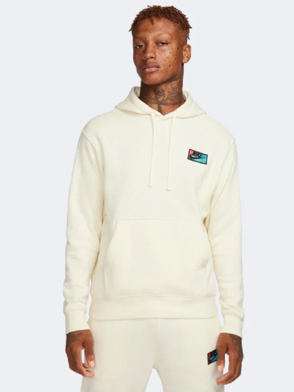 Nike Club Men Lifestyle Hoody Coconut Milk