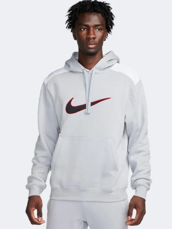 Nike  Men Lifestyle Hoody Wolf Grey