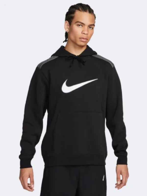 Nike Sportswear Fleece Bb Men Lifestyle Lifestyle Hoody Black/Iron Grey