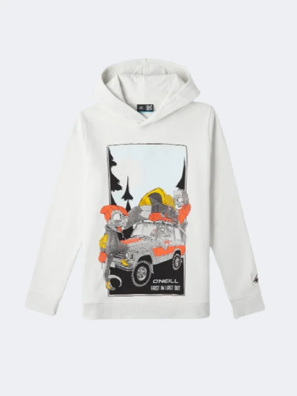 ONeill Lizard Boys Lifestyle Hoody London Fog