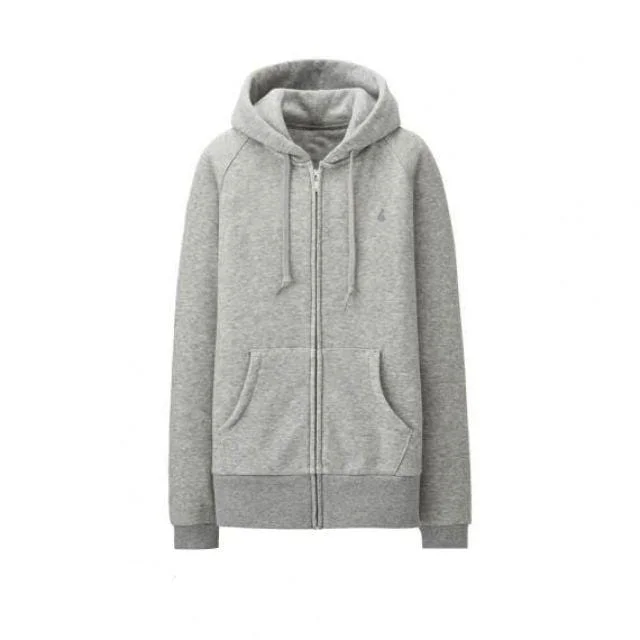 Oil And Gaz  Full Zip Hoody  Men Lifestyle Grey Glmw01