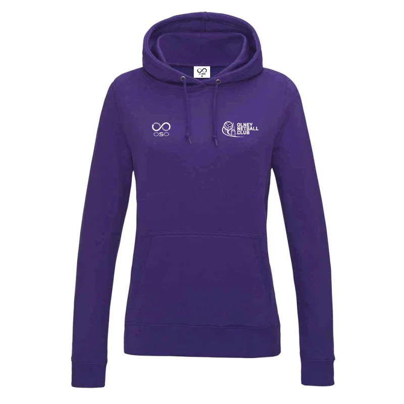 Olney Netball Club Post Match Hoodie - Purple