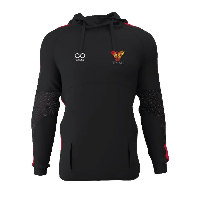 Phoenix Tri-MK Tech Hoodie - Black/red