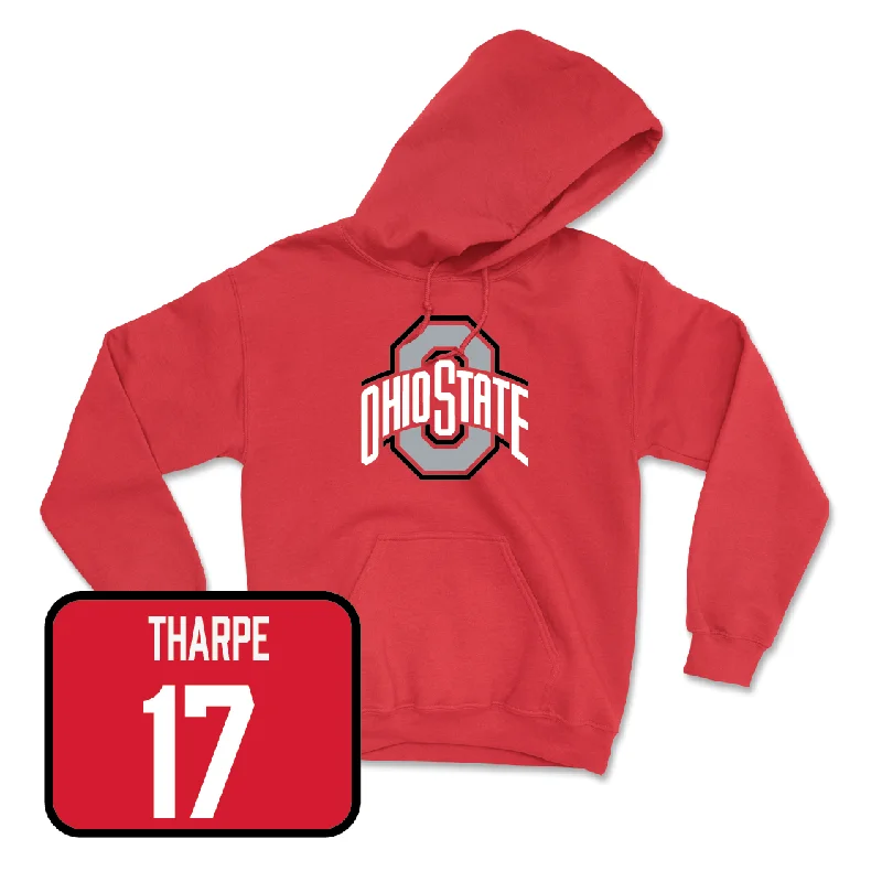 Red Men's Volleyball Team Hoodie - Tyler Tharpe