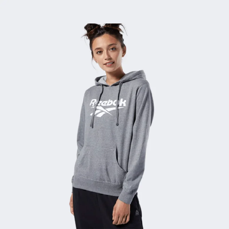 Reebok Classic Women Training Hoody Heather Grey